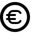 Euro Coin Free Open-Source SVG Icon