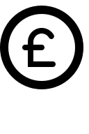 Pound Coin Free Open-Source SVG Icon