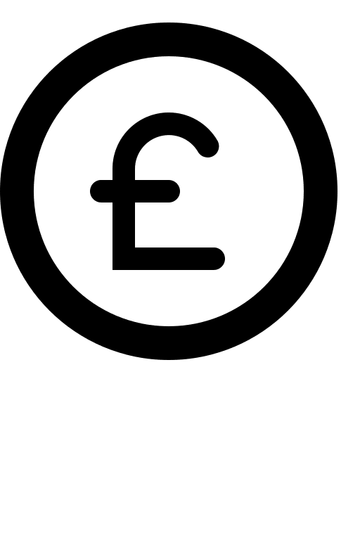 Pound Coin Free Open-Source SVG Icon (IcoMoon Free)