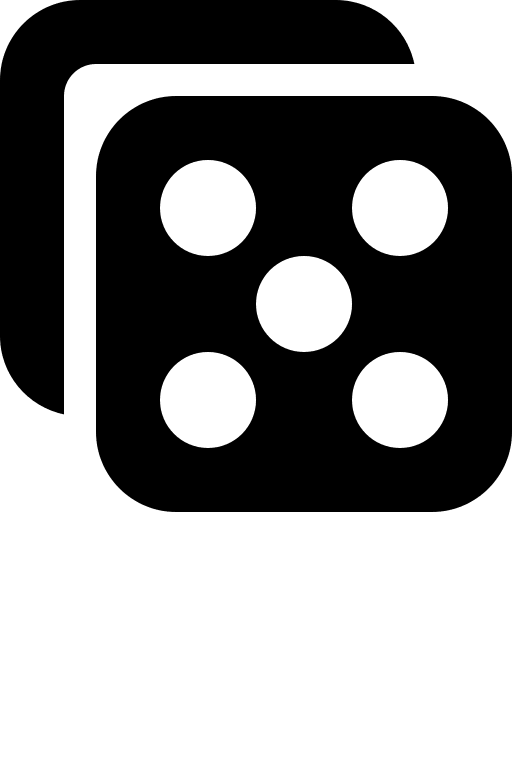 Dice Game Piece Free Open-Source SVG Icon (IcoMoon Free)