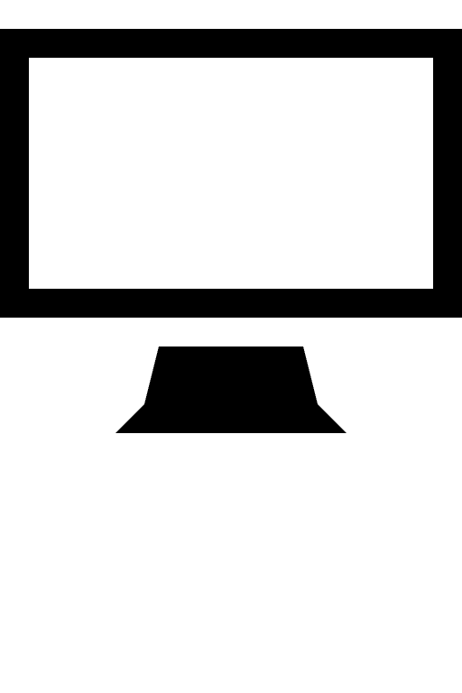 Display Screen Free Open-Source SVG Icon (IcoMoon Free)