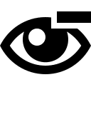 Eye with Minus Sign (IcoMoon Free) Free Open-Source SVG Icon