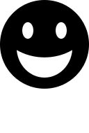 Happy Face Emoji Free Open-Source SVG Icon