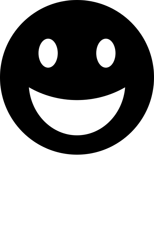 Happy Face Emoji Free Open-Source SVG Icon (IcoMoon Free)