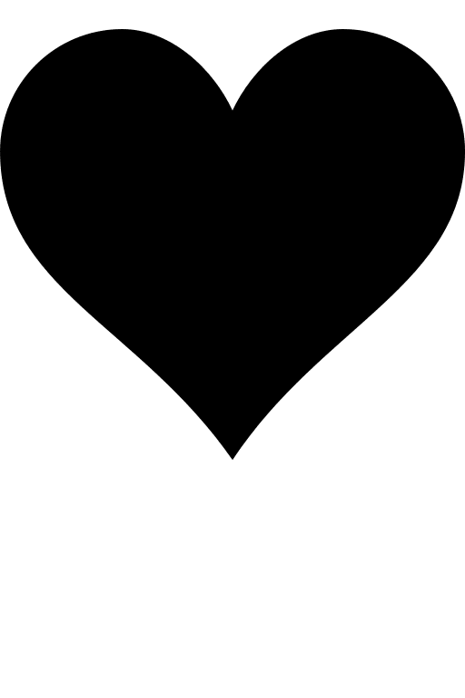 Heart Shape Symbol Free Open-Source SVG Icon (IcoMoon Free)