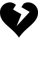 Broken Heart Free Open-Source SVG Icon