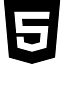 HTML5 Web Development Standard Free Open-Source SVG Icon