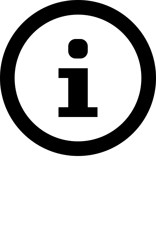 Information Symbol Free Open-Source SVG Icon (IcoMoon Free)