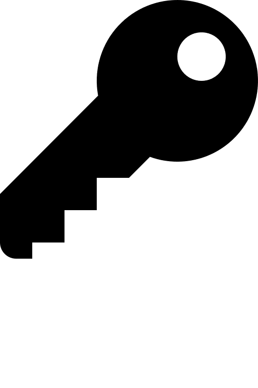 Key Symbol Free Open-Source SVG Icon (IcoMoon Free)