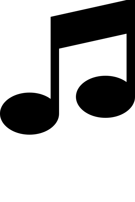 Music Note Free Open-Source SVG Icon (IcoMoon Free)