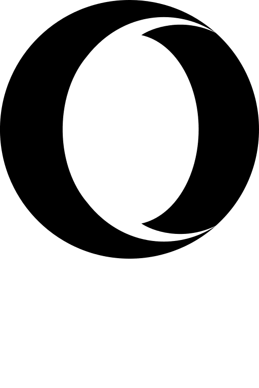 Opera Web Browser Free Open-Source SVG Icon (IcoMoon Free)