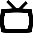 Television (IcoMoon Free) Free Open-Source SVG Icon