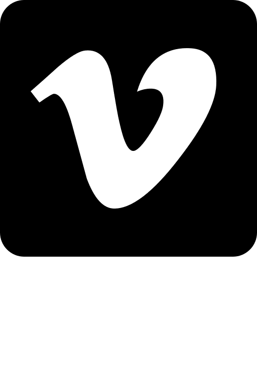 Vimeo Video Platform Free Open-Source SVG Icon (IcoMoon Free)