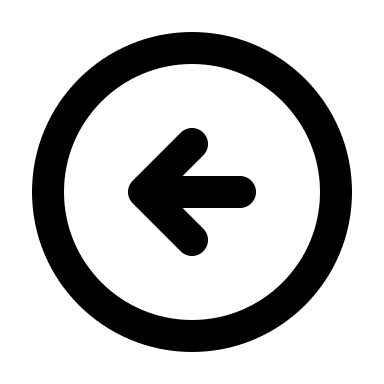 Circular Left Arrow (Filled) Free Open-Source SVG Icon (IconaMoon)