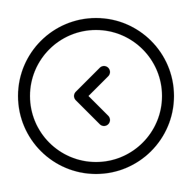 Left Arrow in Circle (Light) Free Open-Source SVG Icon (IconaMoon)