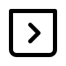 Light Right Arrow in Square (IconaMoon) Free Open-Source SVG Icon