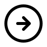 Right Arrow in Circle (Light) Free Open-Source SVG Icon