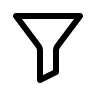 Funnel Light (IconaMoon) Free Open-Source SVG Icon