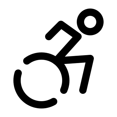 Accessibility Sign Free Open-Source SVG Icon (Iconoir)