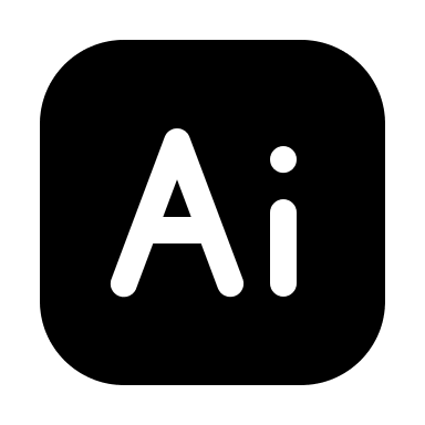 Adobe Illustrator Application (Solid) Free Open-Source SVG Icon (Iconoir)