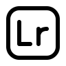 Adobe Lightroom Photo Editing Software Free Open-Source SVG Icon