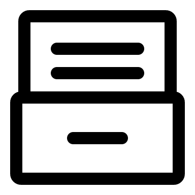 Archive File Storage Free Open-Source SVG Icon (Iconoir)