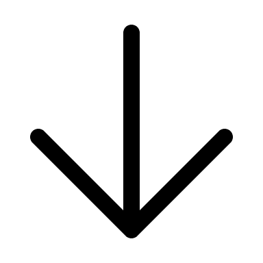 Downward Arrow Free Open-Source SVG Icon (Iconoir)