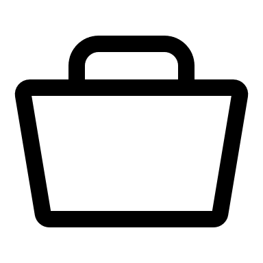 Bag (Iconoir) Free Open-Source SVG Icon (Iconoir)