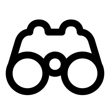 Binoculars Free Open-Source SVG Icon (Iconoir)