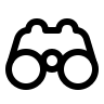 Binoculars Free Open-Source SVG Icon