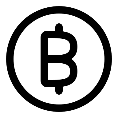 Bitcoin Circular Logo Free Open-Source SVG Icon (Iconoir)