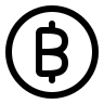 Bitcoin Circular Logo Free Open-Source SVG Icon