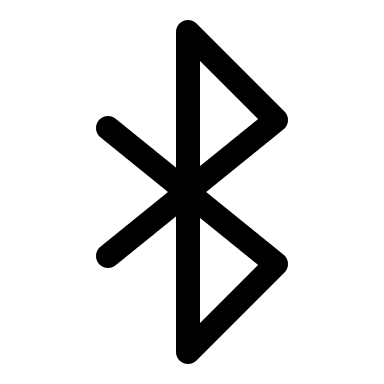 Bluetooth Technology Symbol Free Open-Source SVG Icon (Iconoir)