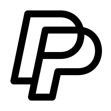 PayPal Payment Service Free Open-Source SVG Icon (Iconoir)