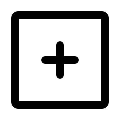 Plus Square Symbol Free Open-Source SVG Icon (Iconoir)