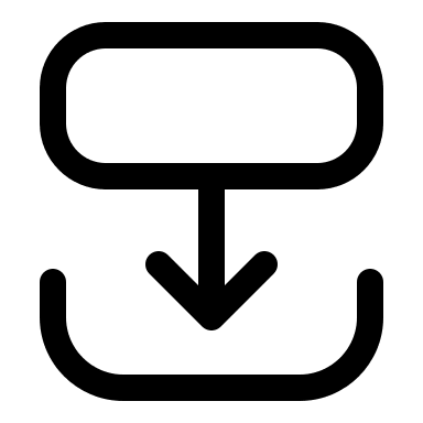 Downward Transition Arrow Free Open-Source SVG Icon (Iconoir)