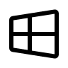 Windows Operating System Free Open-Source SVG Icon