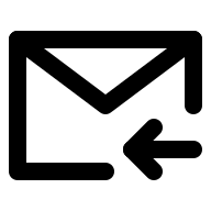 Email Acceptance Notification (Outline) Free Open-Source SVG Icon