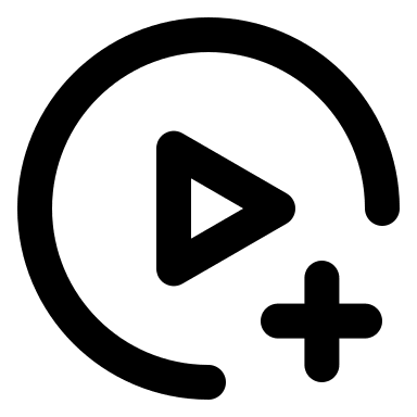 Add Music Note (Outline) Free Open-Source SVG Icon (IconPark Outline)