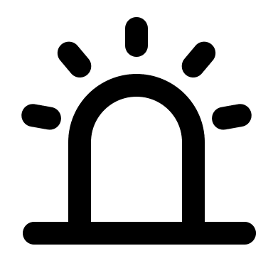 Alarm Clock (Outline) Free Open-Source SVG Icon (IconPark Outline)