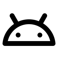 Android Operating System (Outline) Free Open-Source SVG Icon