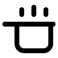 Cooking Chef (Outline) Free Open-Source SVG Icon