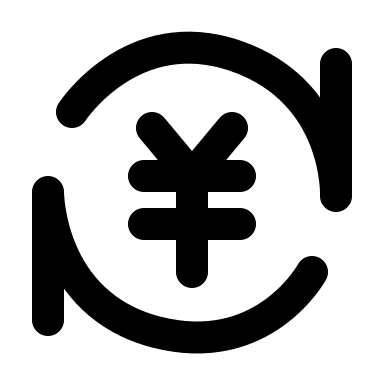 Currency Symbol (Outline) Free Open-Source SVG Icon (IconPark Outline)