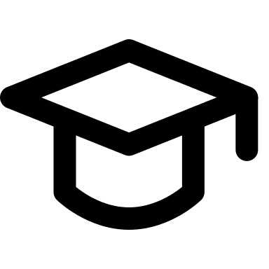 Graduation Degree Hat (Outline) Free Open-Source SVG Icon (IconPark Outline)