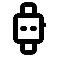 Digital Watches (Outline) Free Open-Source SVG Icon