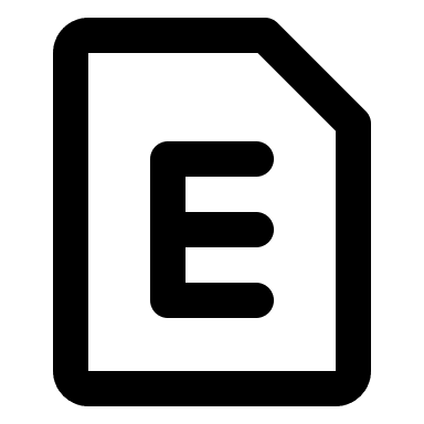 Excel File Document (Outline) Free Open-Source SVG Icon (IconPark Outline)