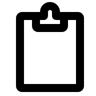 Notepad Application (Outline) Free Open-Source SVG Icon