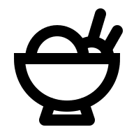 Rice Grain (Outline) Free Open-Source SVG Icon