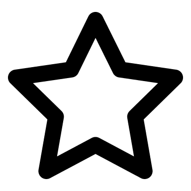 Star Symbol (Outline) Free Open-Source SVG Icon (IconPark Outline)