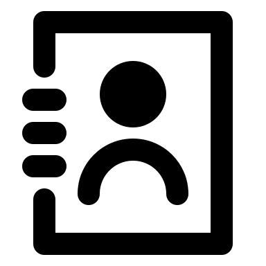 Address Book (Solid) Free Open-Source SVG Icon (IconPark Solid)